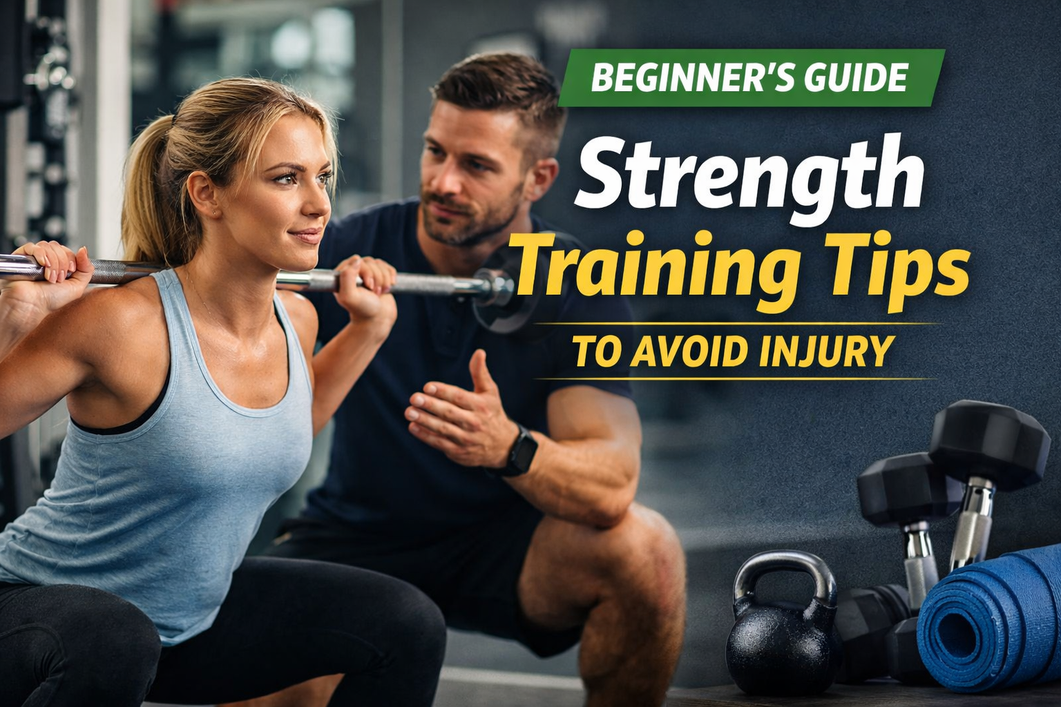 Beginner Strength Training Tips To Avoid Injury
