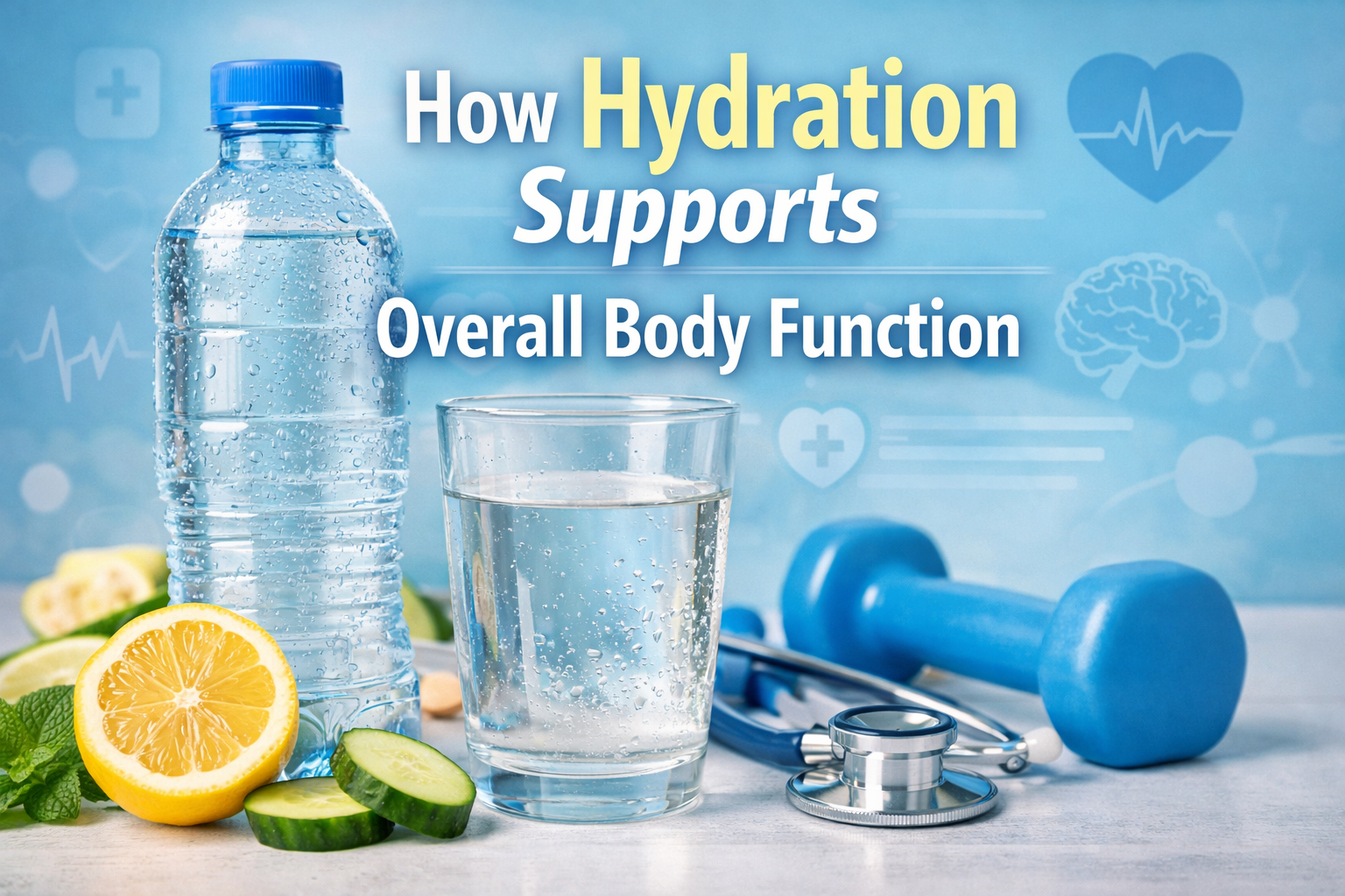 How Hydration Supports Overall Body Function