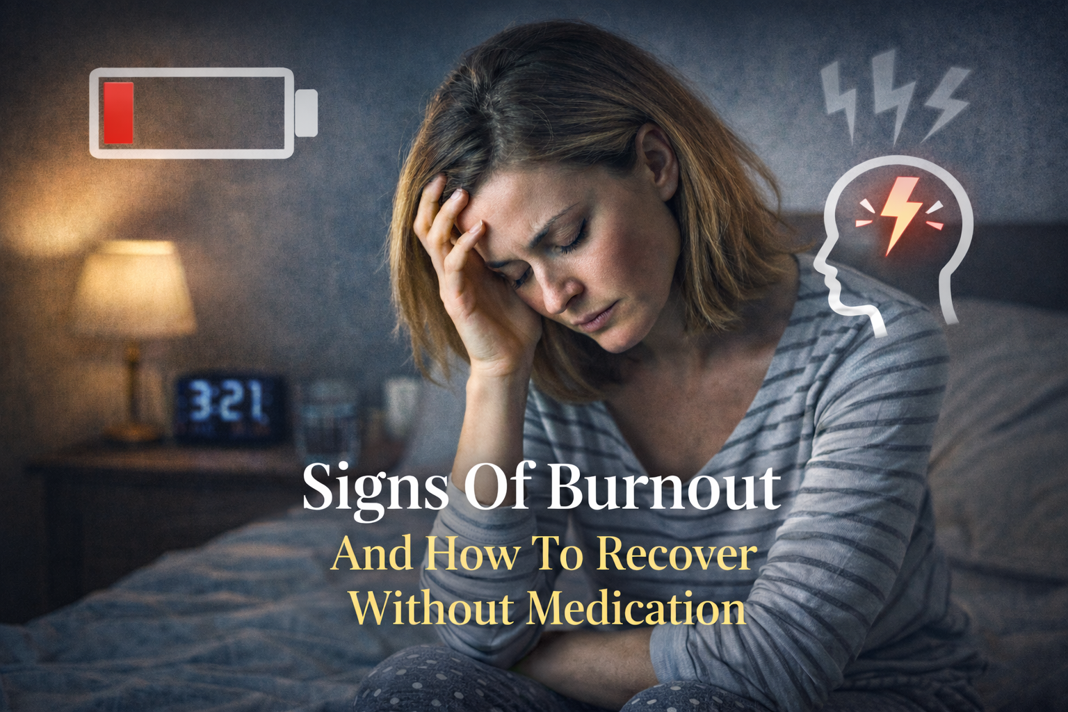 Signs Of Burnout And How To Recover Without Medication