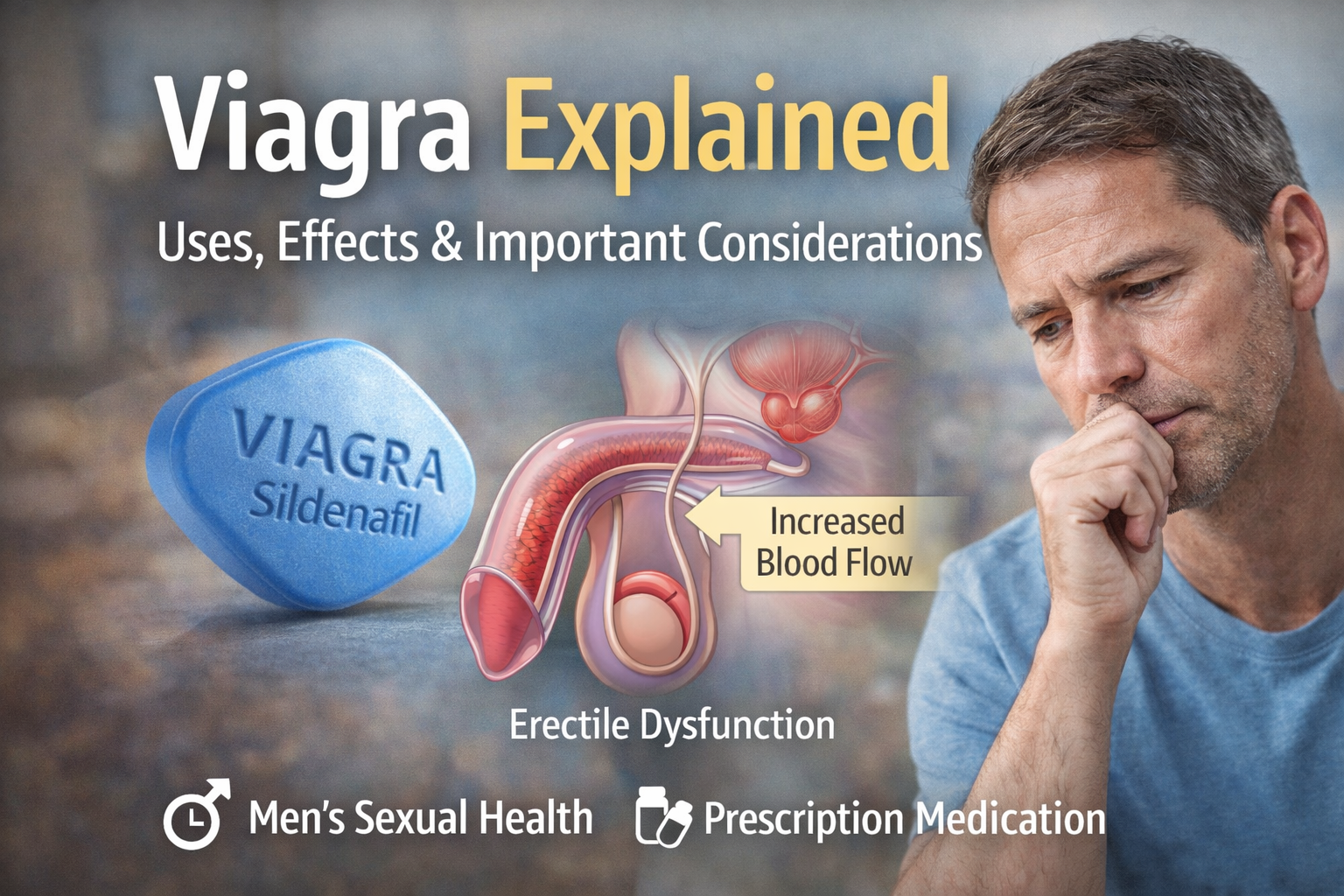 Viagra Explained Uses Effects And Important Considerations