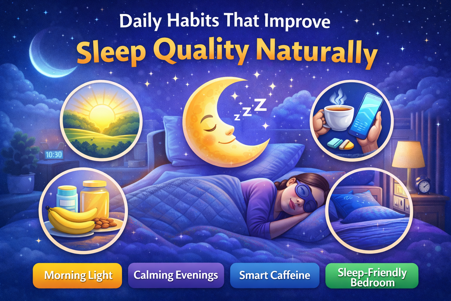 Daily Habits That Improve Sleep Quality Naturally