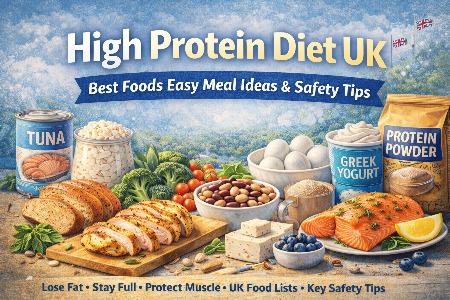 High Protein Diet UK The Best Protein Foods Easy Meal Ideas And Safety Tips