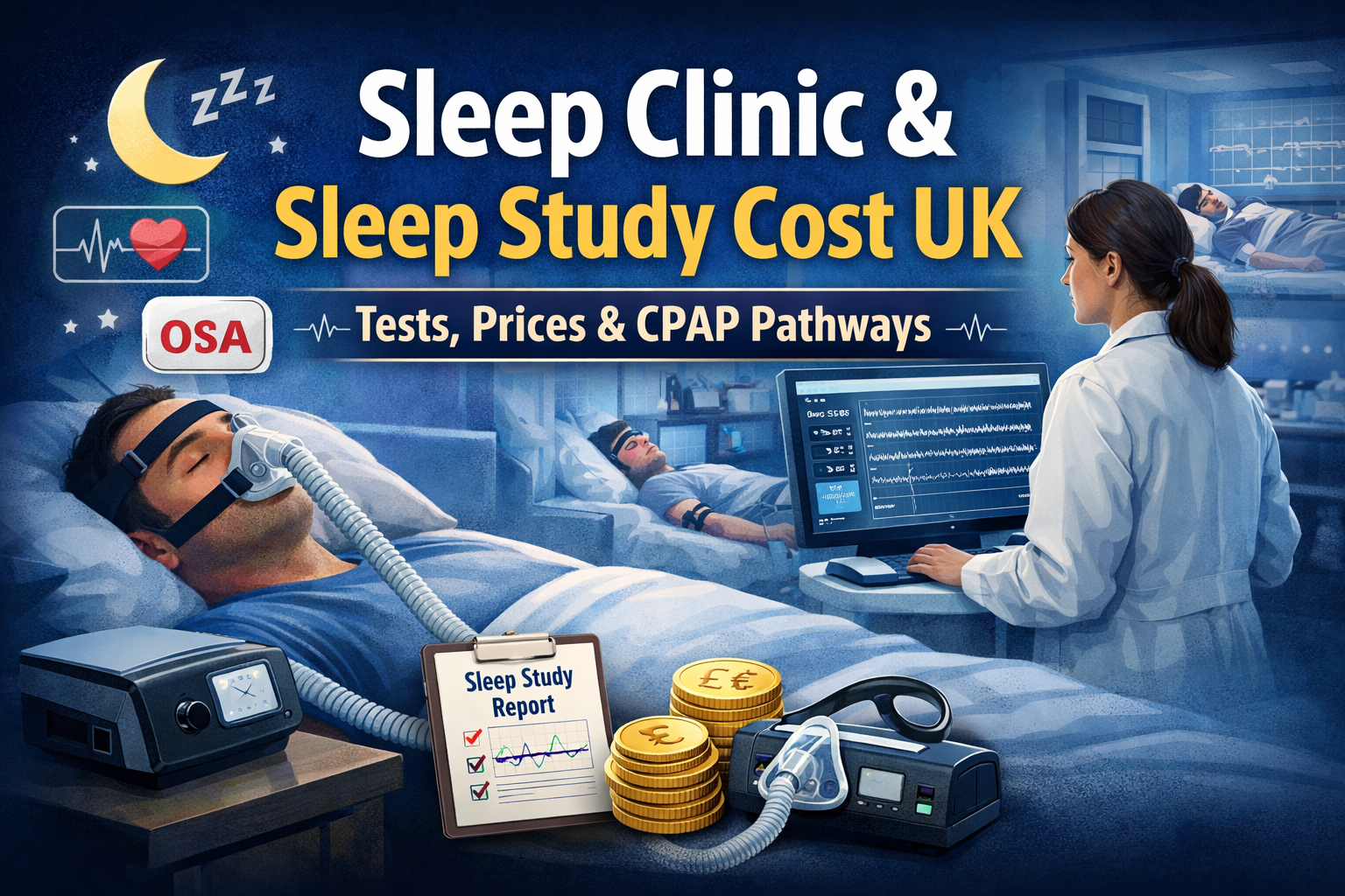 Sleep Clinic And Sleep Study Cost UK Tests, Prices, And CPAP Pathways