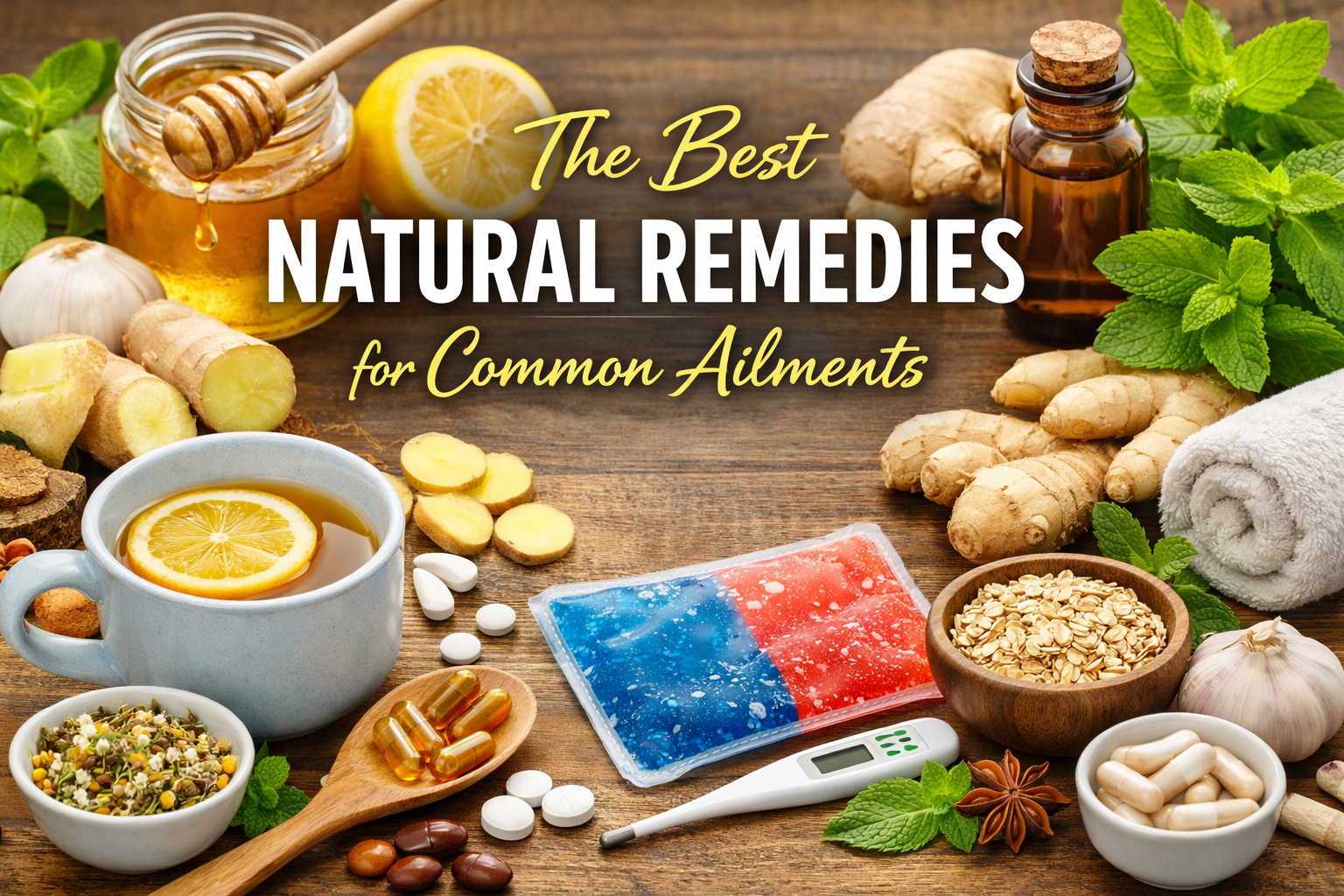 The Best Natural Remedies for Common Ailments