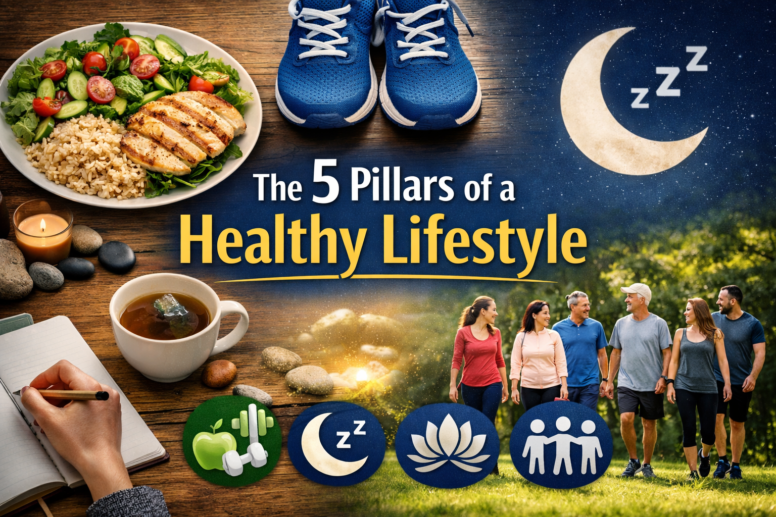 The 5 Pillars Of A Healthy Lifestyle