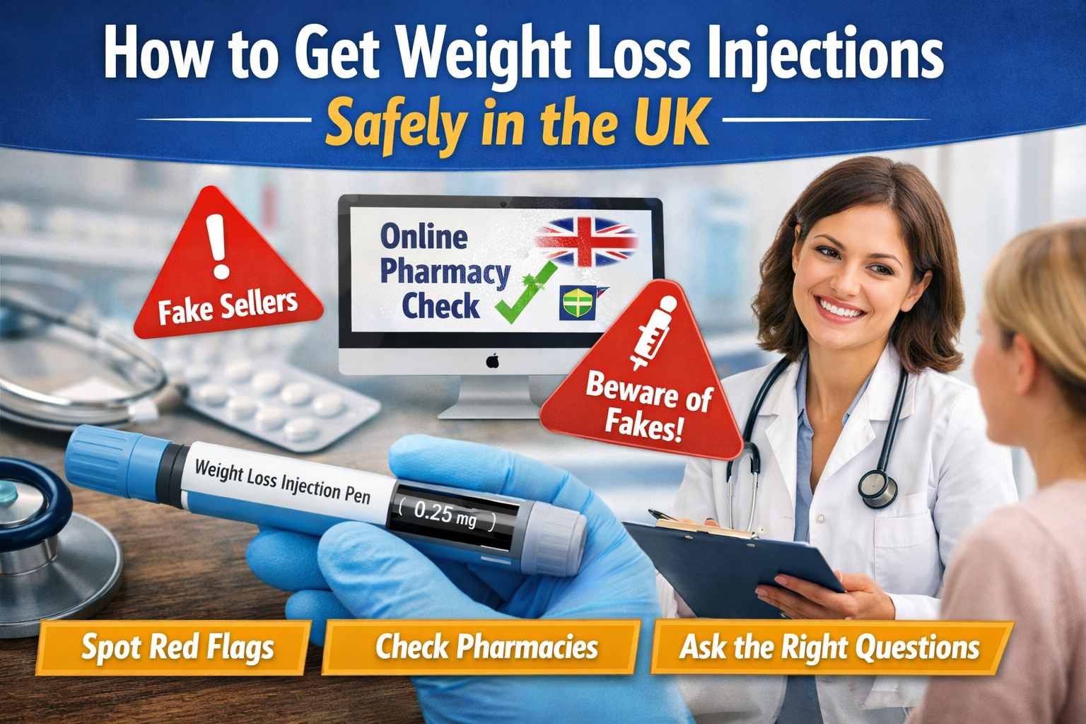 How To Get Weight Loss Injections Safely In The UK