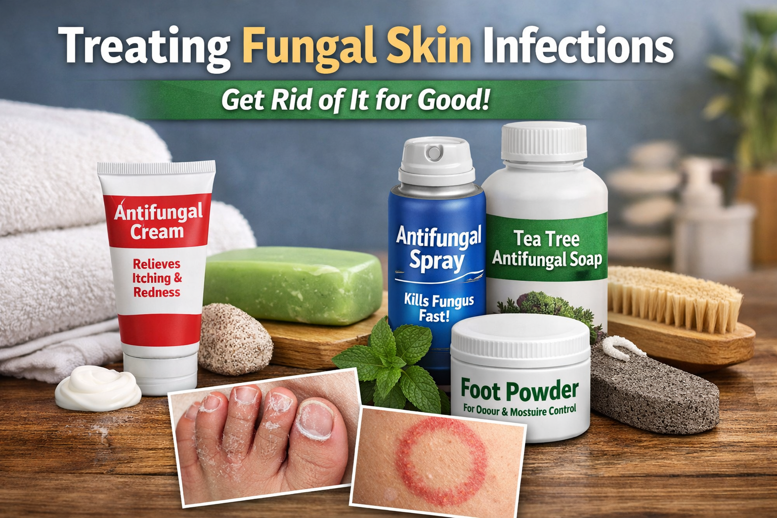 How To Treat A Fungal Skin Infection Safely And Get Rid Of It For Good