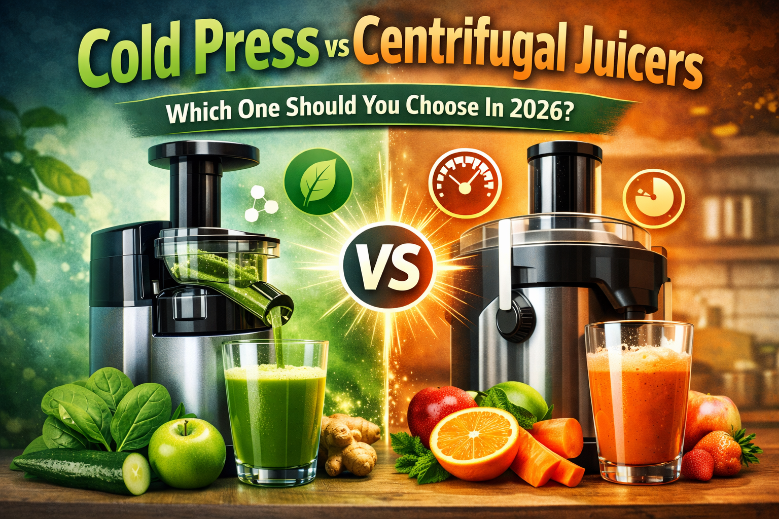 Cold Press vs Centrifugal Juicers Which One Should You Choose In 2026