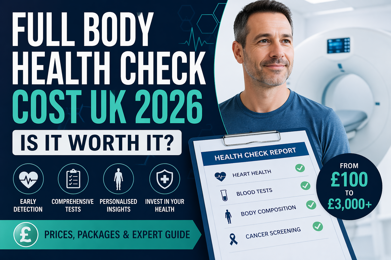 Full Body Health Check Cost UK 2026 Is It Worth It