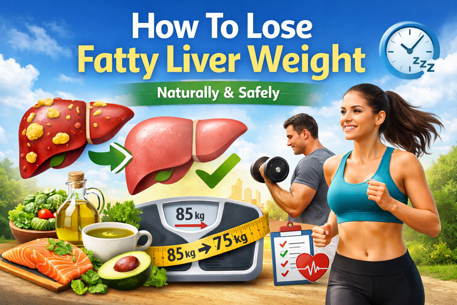 How To Lose Fatty Liver Weight Naturally And Safely In 2026