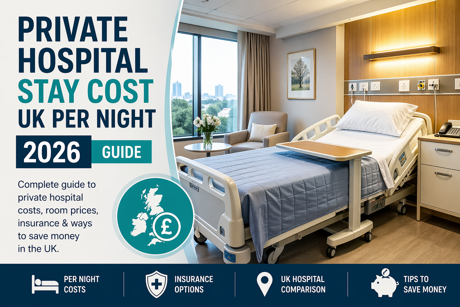 Private Hospital Stay Cost UK Per Night 2026 Guide