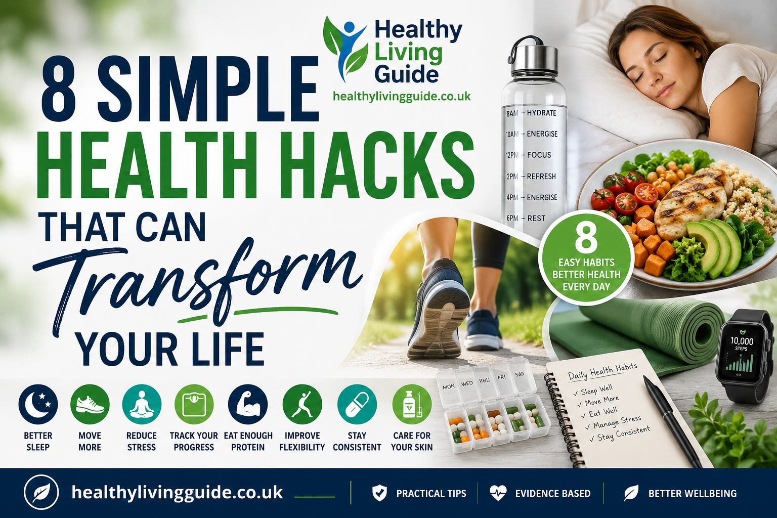 8 Simple Health Hacks That Can Transform Your Life