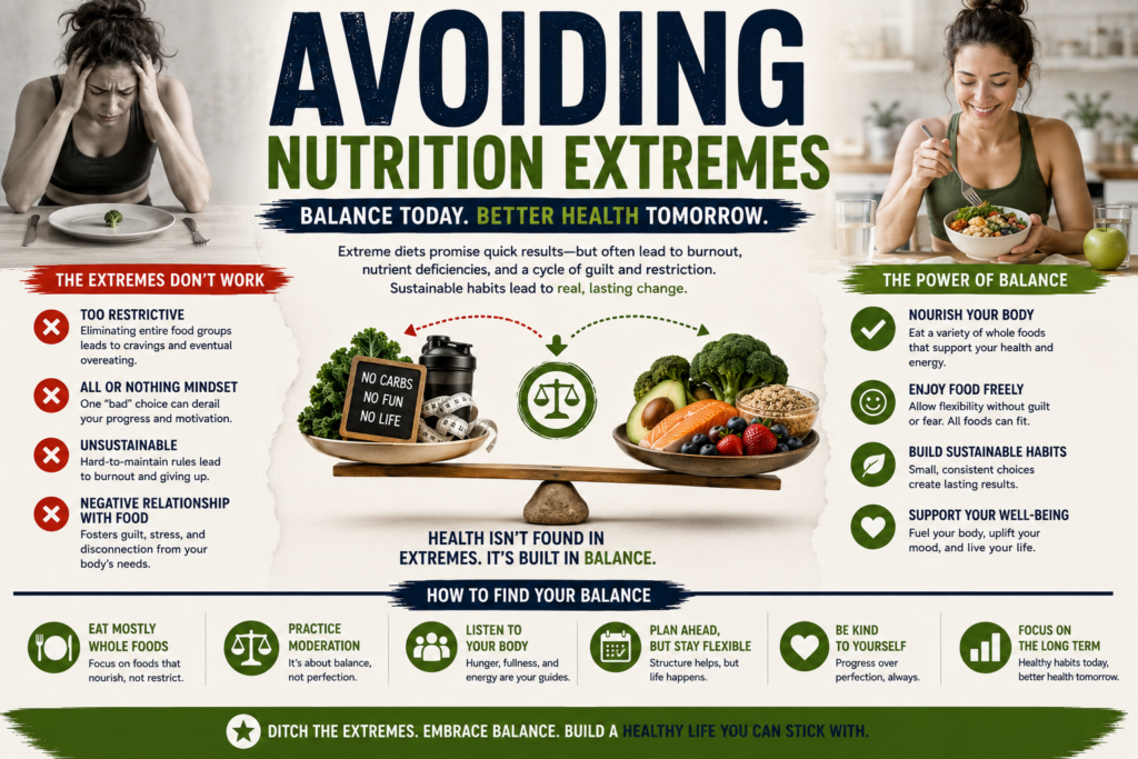 Avoiding Nutrition Extremes