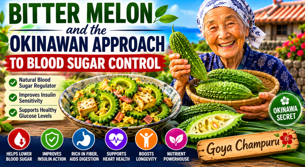 Bitter Melon And The Okinawan Approach To Blood Sugar Control