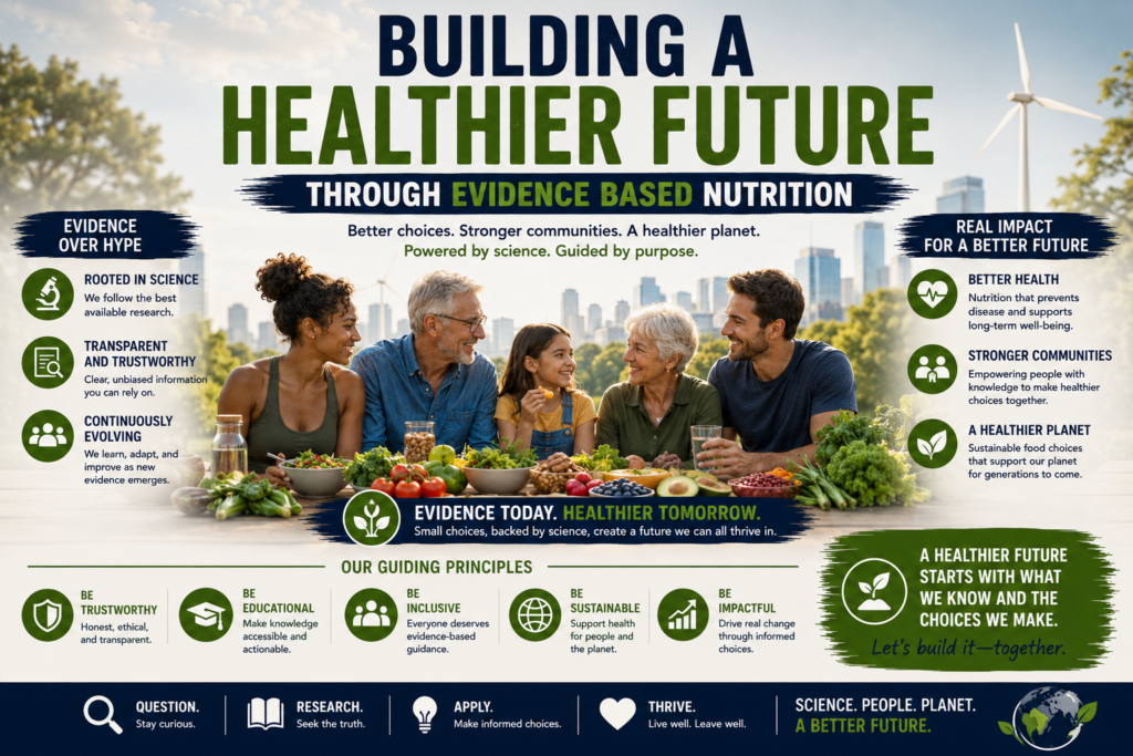 Building A Healthier Future Through Evidence Based Nutrition