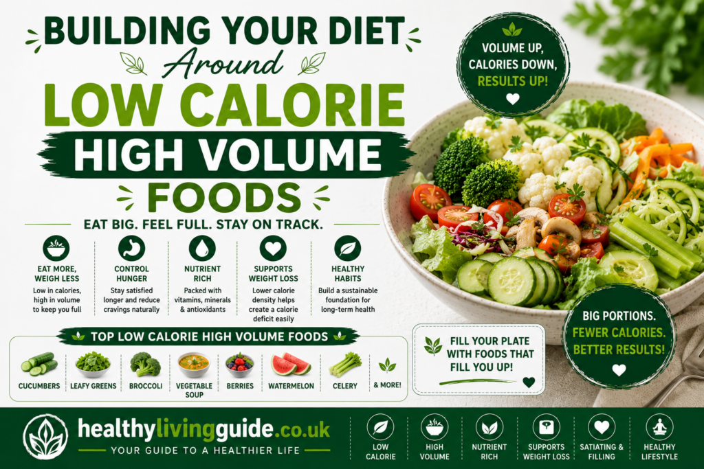 Building Your Diet Around Low Calorie High Volume Foods