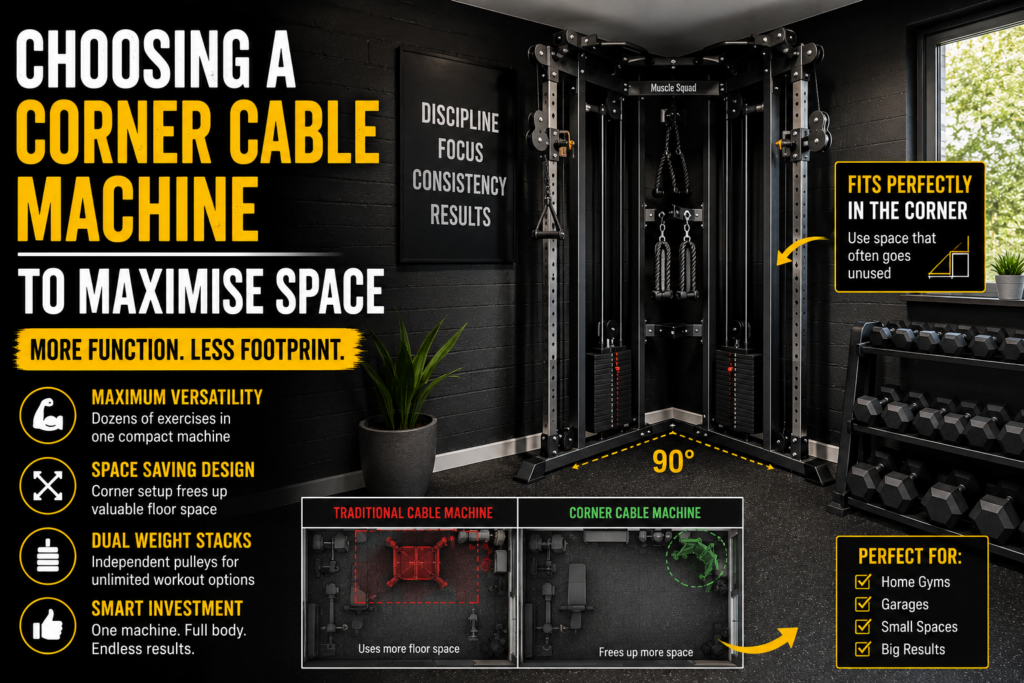Choosing A Corner Cable Machine To Maximise Space