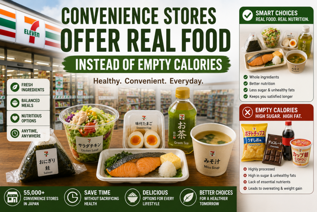 Convenience Stores Offer Real Food Instead Of Empty Calories