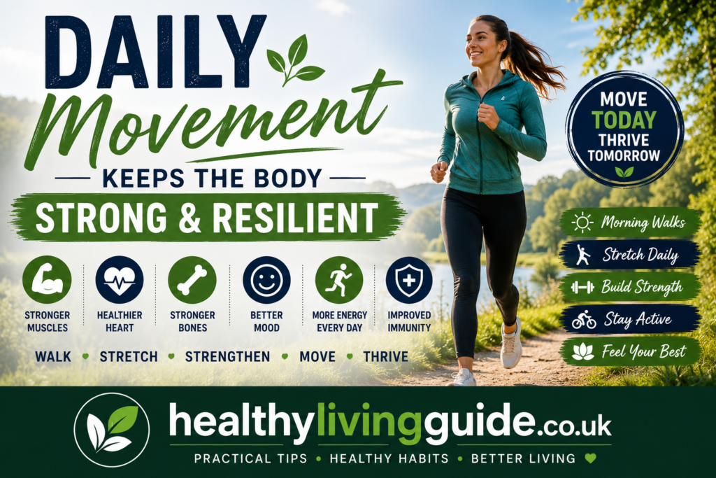 Daily Movement Keeps The Body Strong And Resilient