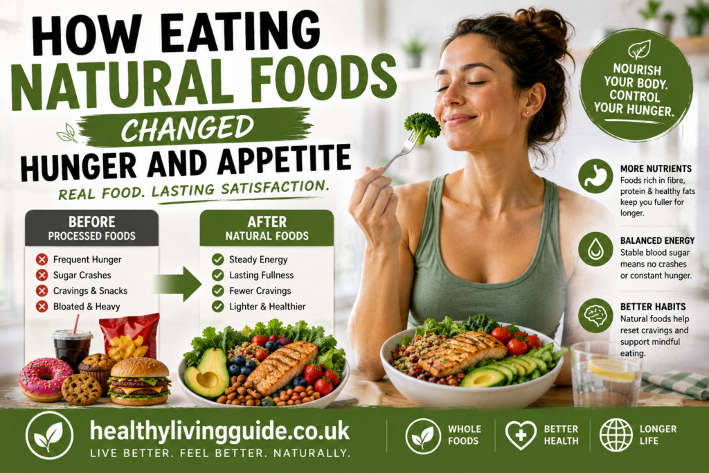 How Eating Natural Foods Changed Hunger And Appetite