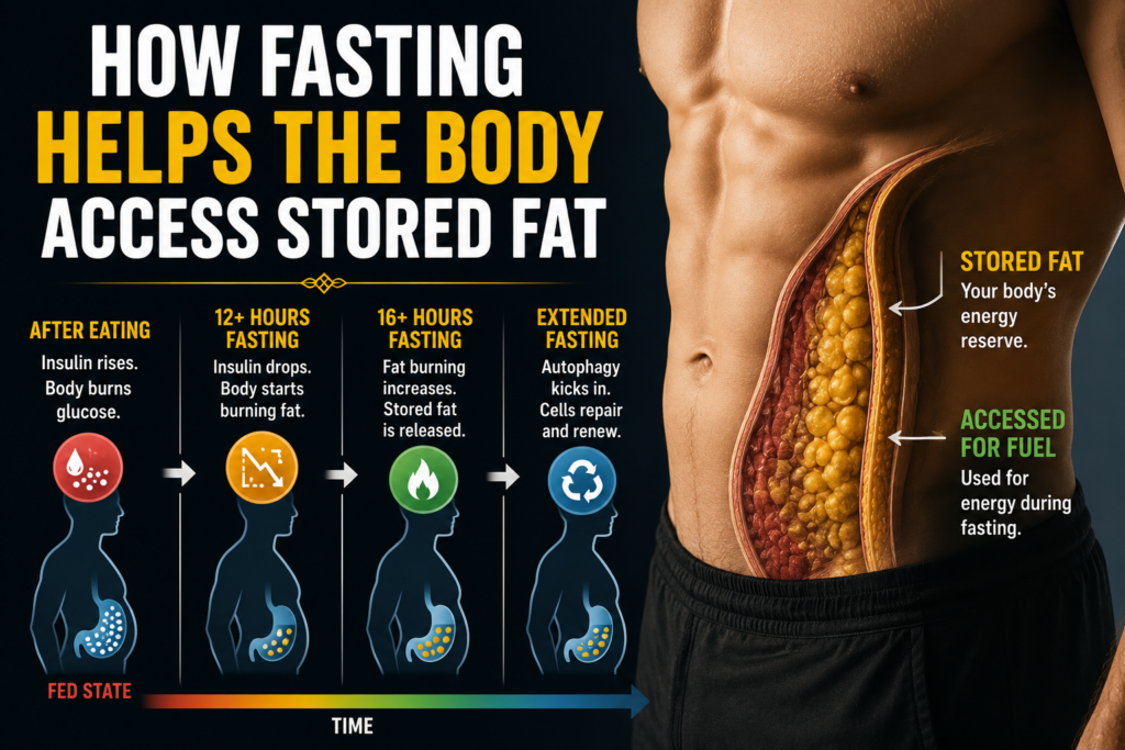 How Fasting Helps The Body Access Stored Fat