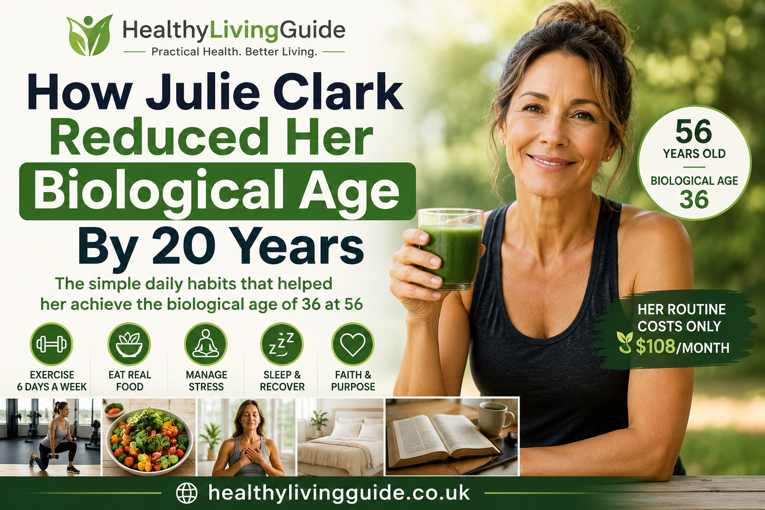How Julie Clark Reduced Her Biological Age By 20 Years