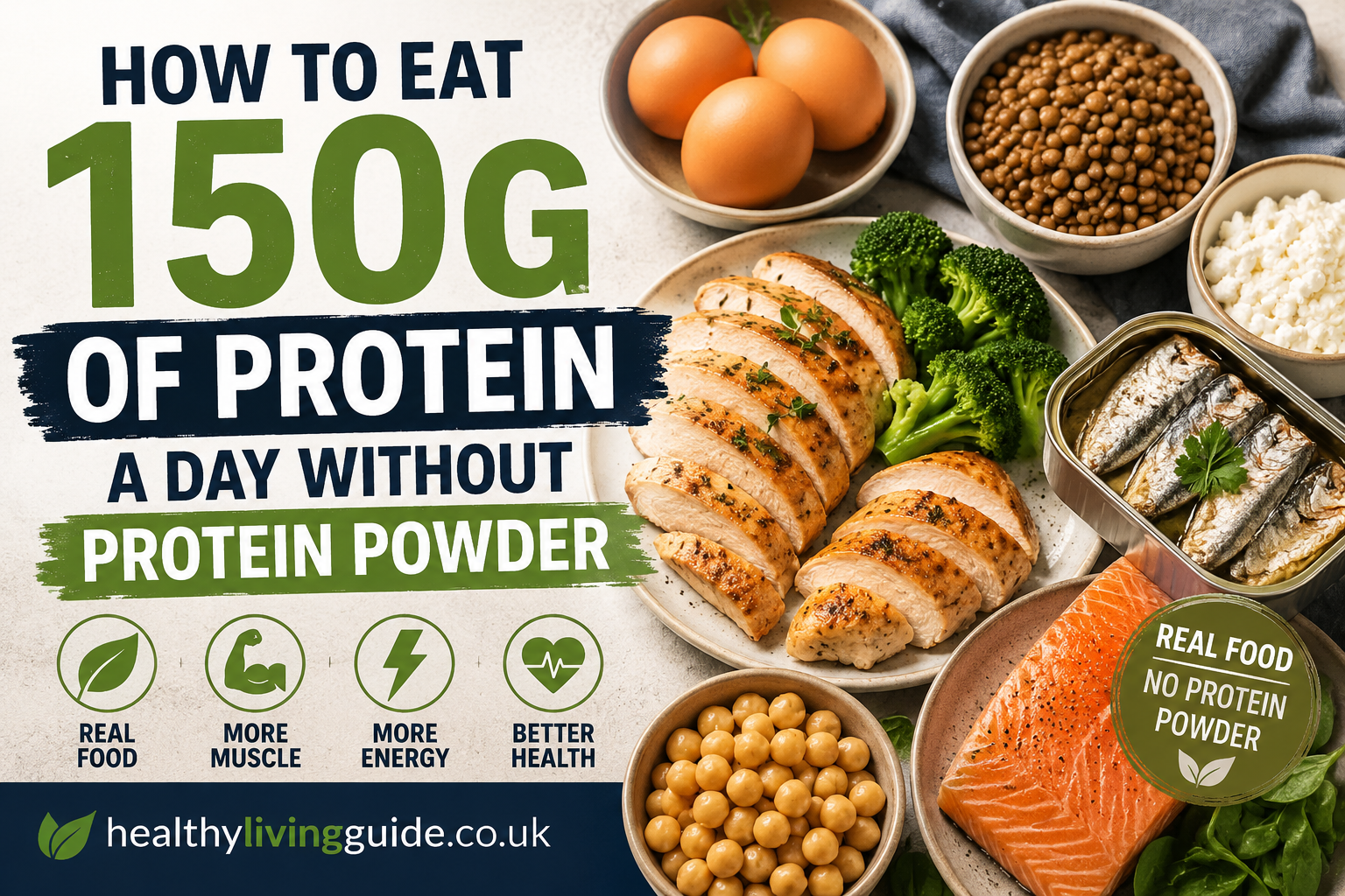 How To Eat 150g Of Protein A Day Without Protein Powder