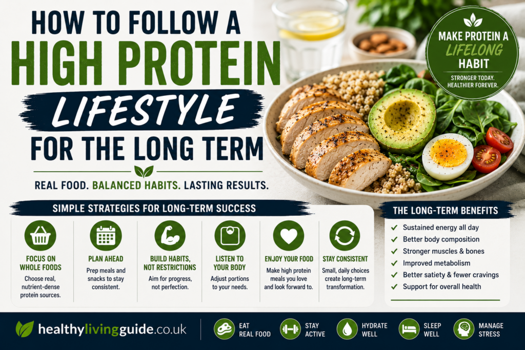 How To Follow A High Protein Lifestyle For The Long Term