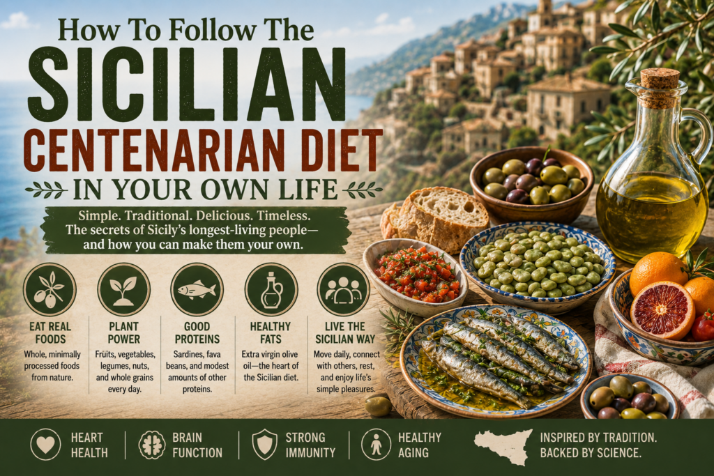 How To Follow The Sicilian Centenarian Diet In Your Own Life