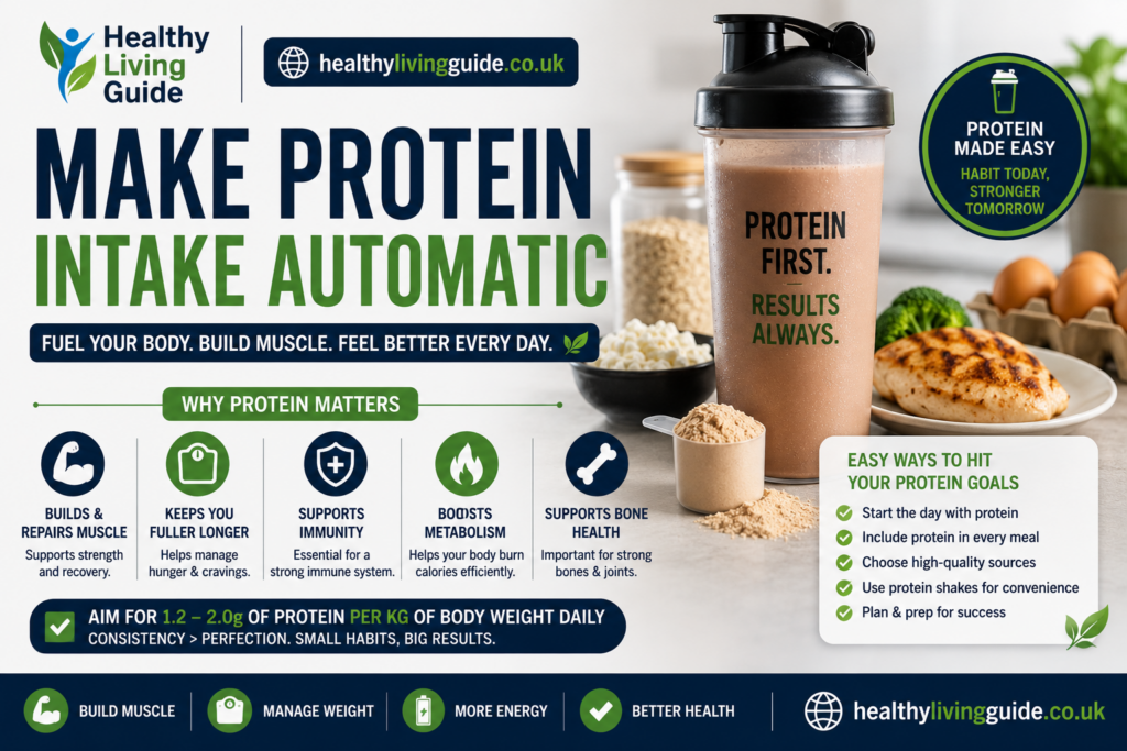 Make Protein Intake Automatic
