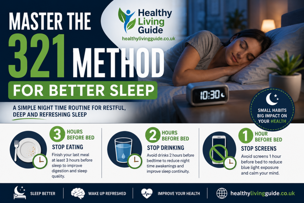 Master The 321 Method For Better Sleep