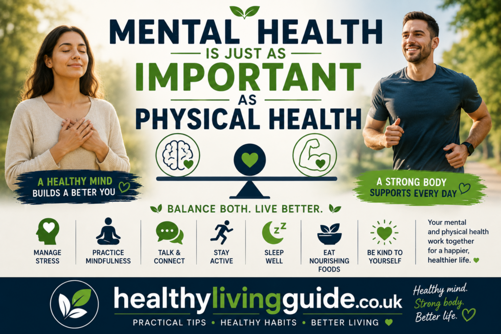 Mental Health Is Just As Important As Physical Health