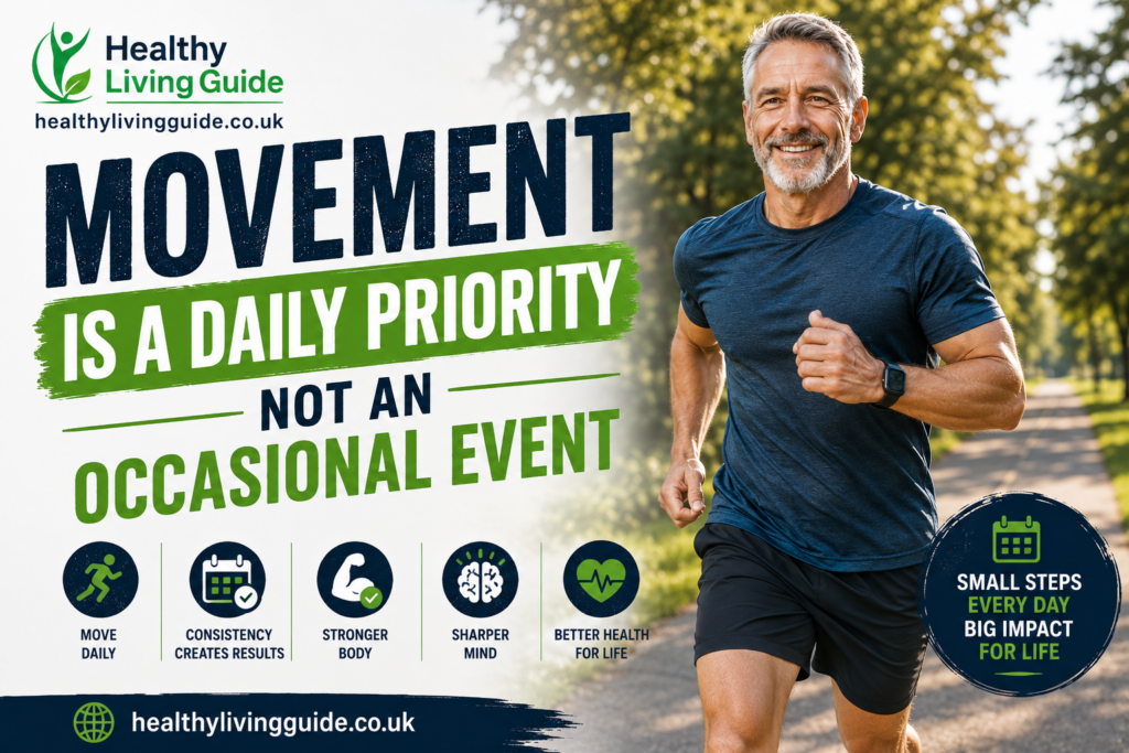 Movement Is A Daily Priority Not An Occasional Event