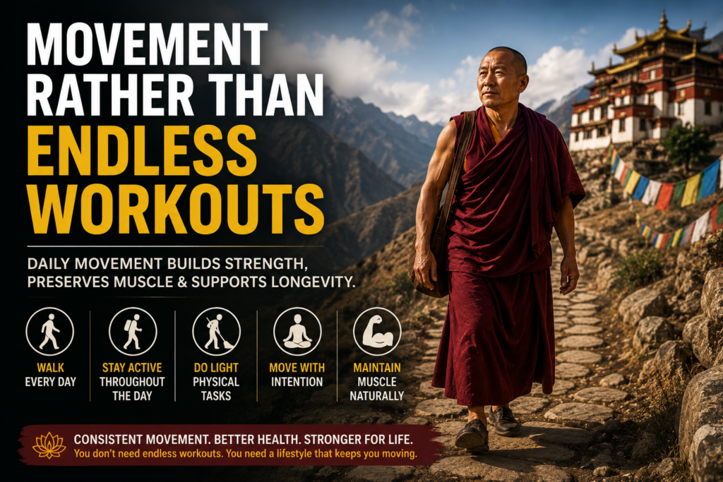 Movement Rather Than Endless Workouts