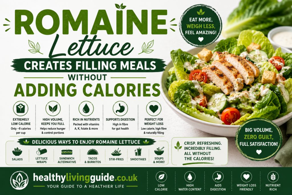 Romaine Lettuce Creates Filling Meals Without Adding Calories