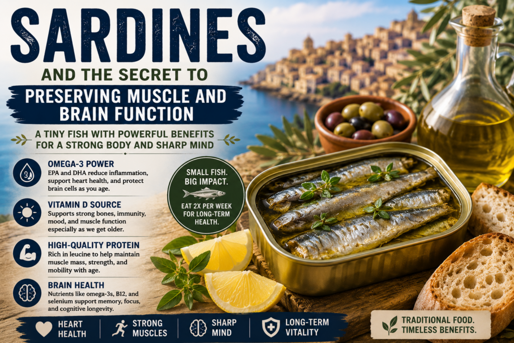 Sardines And The Secret To Preserving Muscle And Brain Function