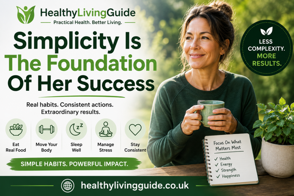 Simplicity Is The Foundation Of Her Success