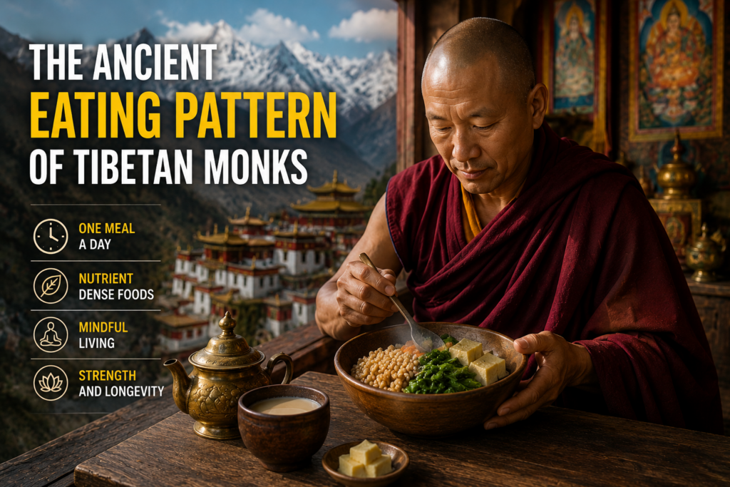 The Ancient Eating Pattern Of Tibetan Monks