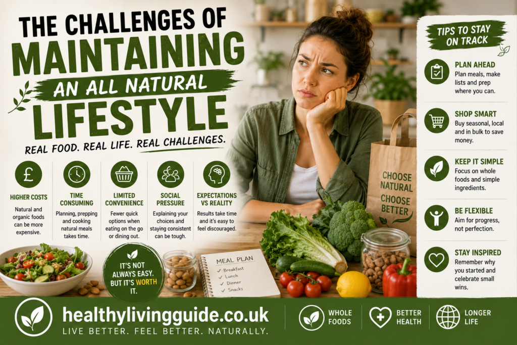 The Challenges Of Maintaining An All Natural Lifestyle