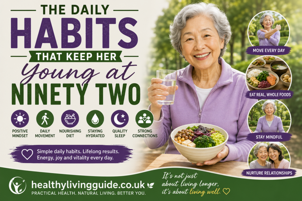The Daily Habits That Keep Her Young At Ninety Two