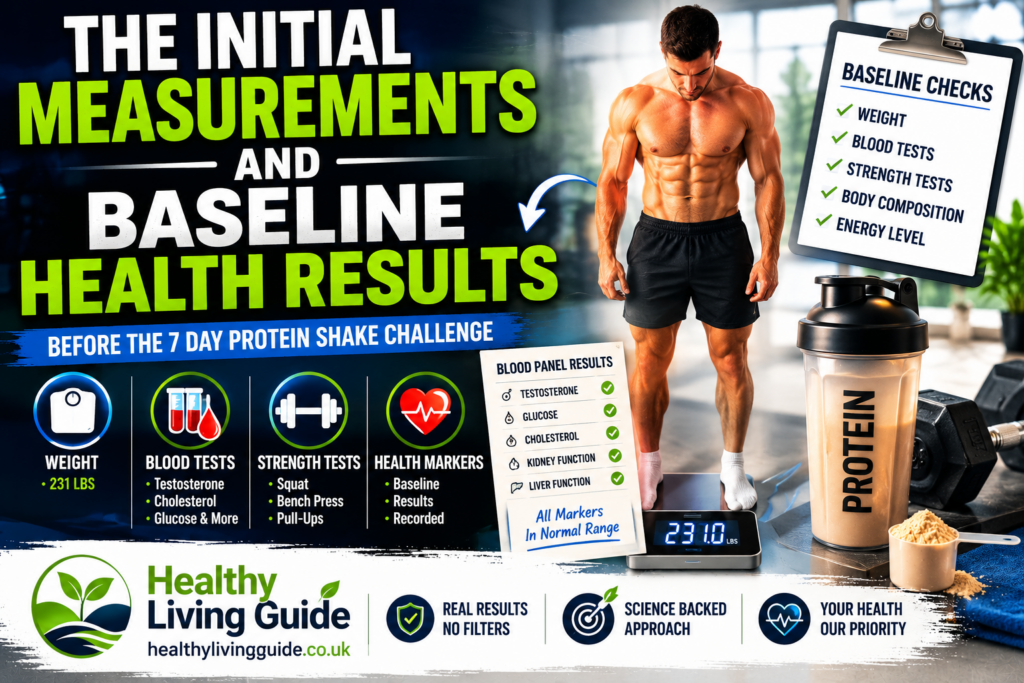 The Initial Measurements And Baseline Health Results