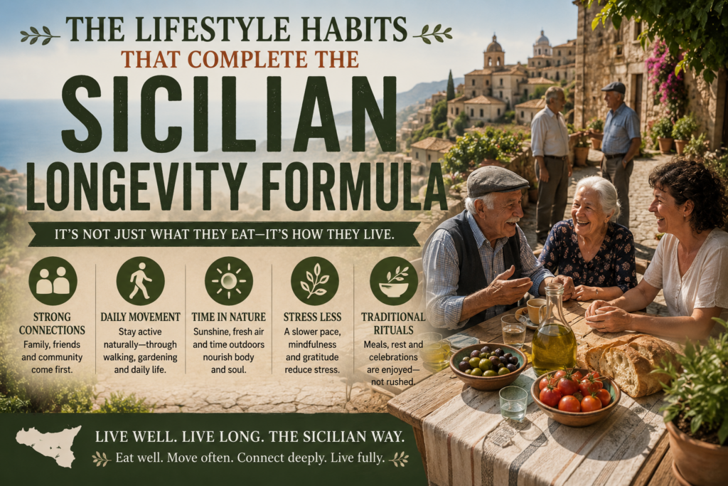 The Lifestyle Habits That Complete The Sicilian Longevity Formula