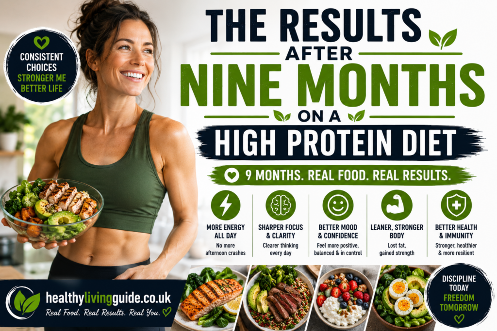 The Results After Nine Months On A High Protein Diet