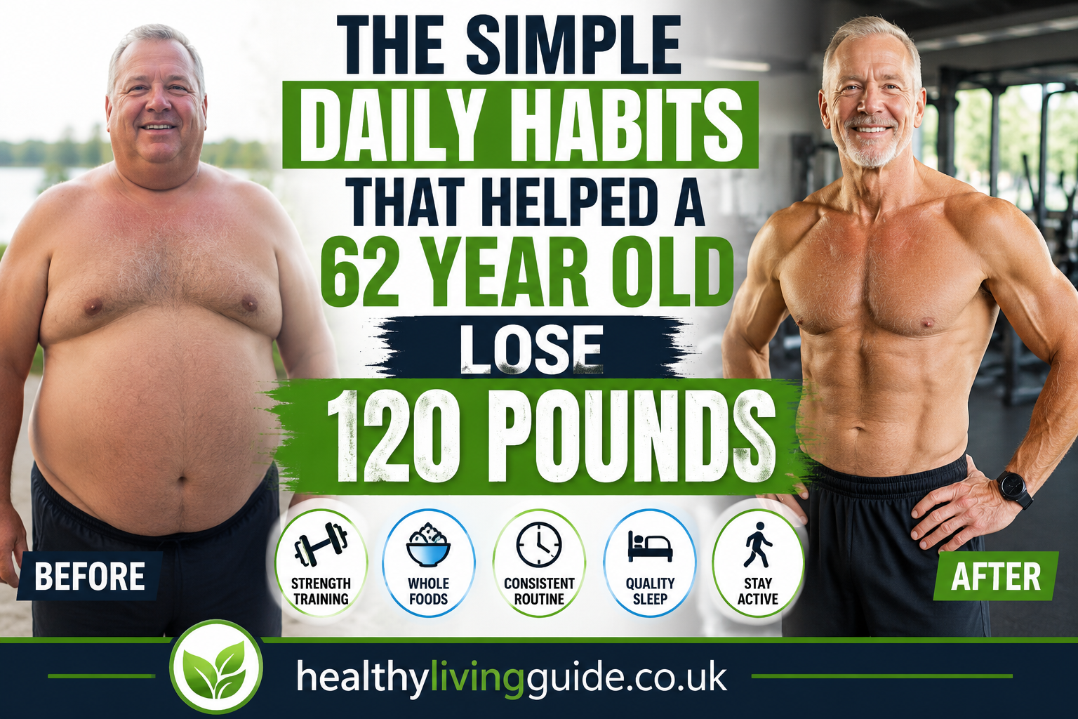 The Simple Daily Habits That Helped A 62 Year Old Lose 120 Pounds