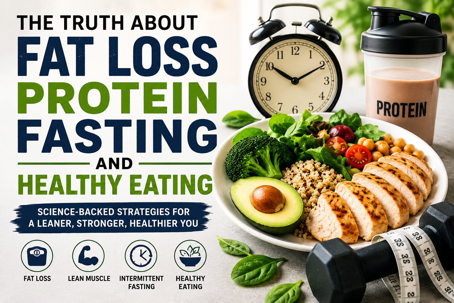 The Truth About Fat Loss Protein Fasting And Healthy Eating