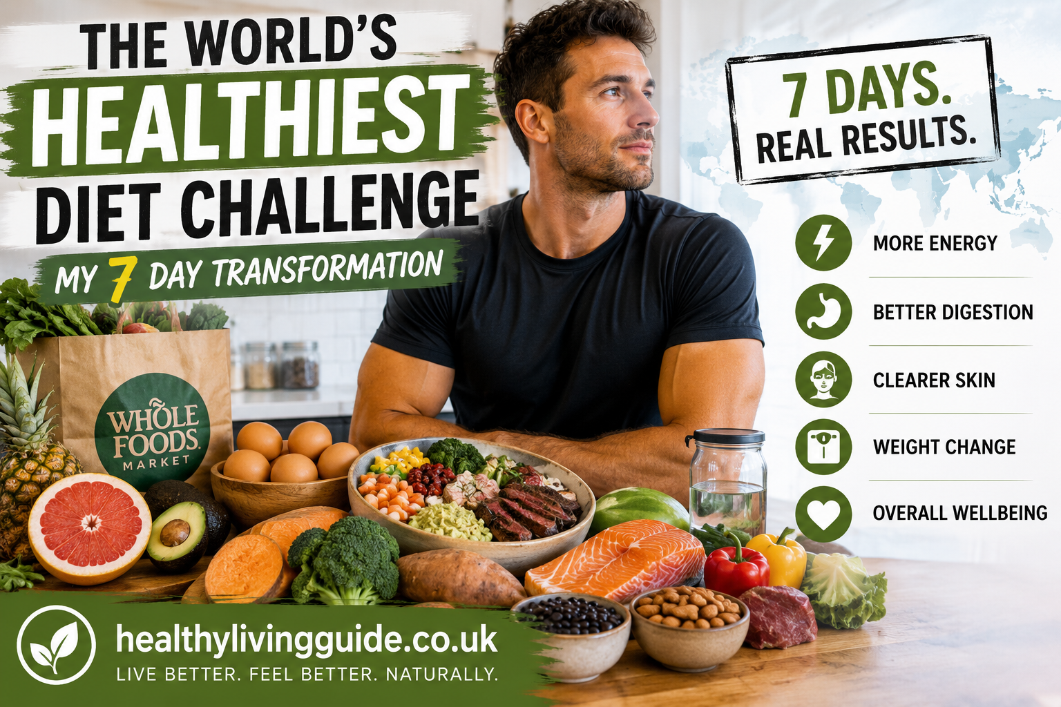 The World’s Healthiest Diet Challenge My 7 Day Transformation