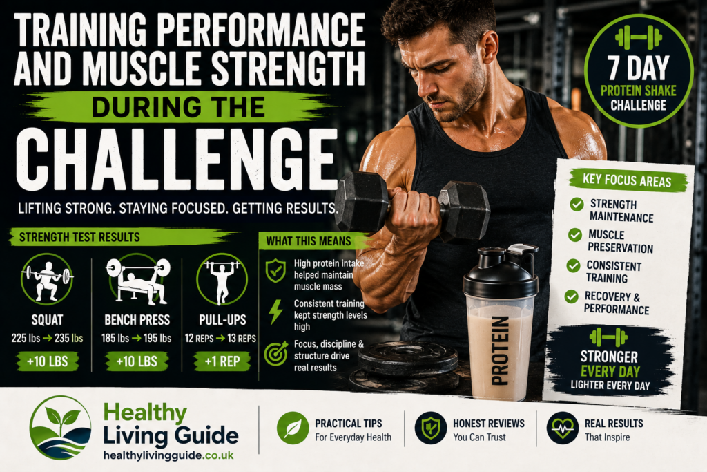 Training Performance And Muscle Strength During The Challenge