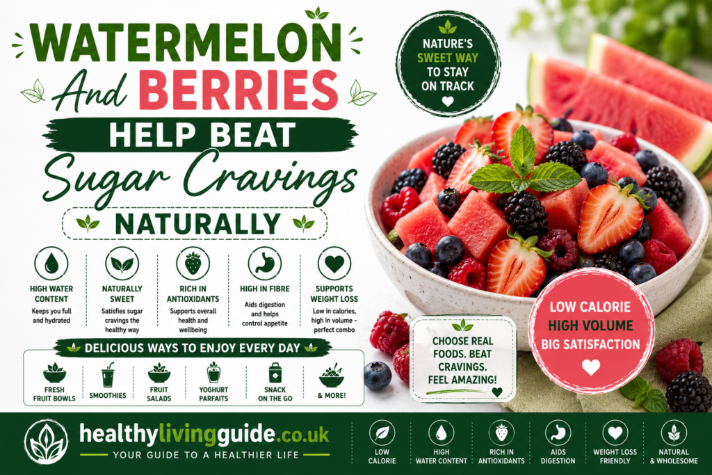 Watermelon And Berries Help Beat Sugar Cravings Naturally