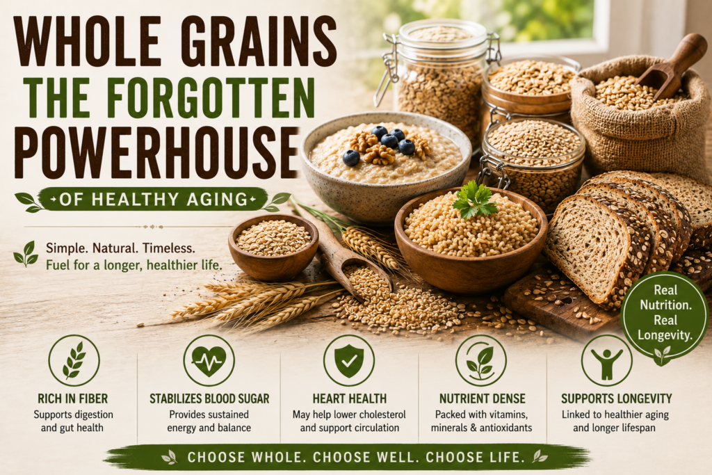 Whole Grains The Forgotten Powerhouse Of Healthy Aging