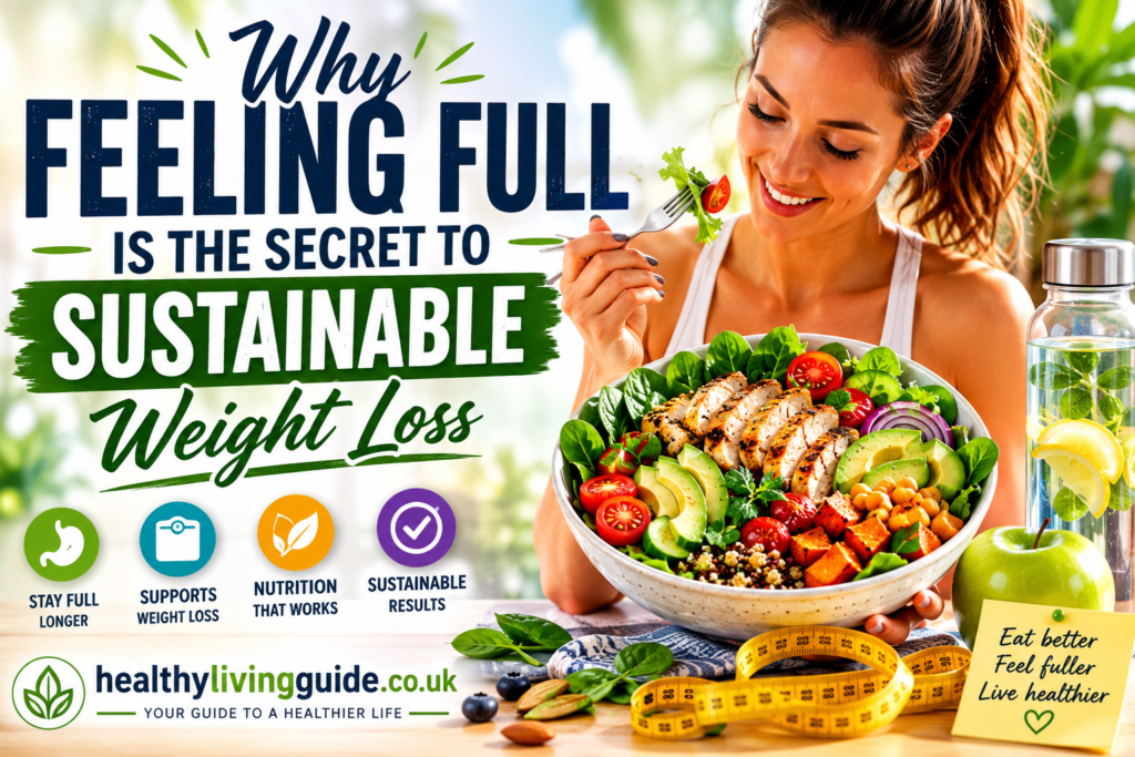 Why Feeling Full Is The Secret To Sustainable Weight Loss